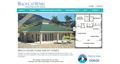 Desktop Screenshot of beachcathomes.com